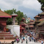 Bustling Durbar Square, Kathmandu