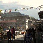 Main square in Shangri-la