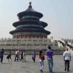 At the Temple of Heaven, where the emperor interceded with gods on behalf of the people